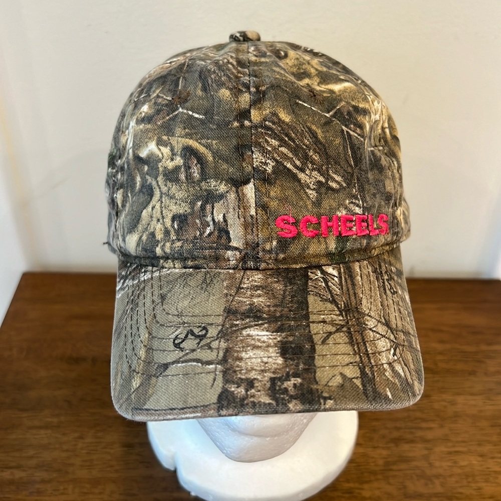 Scheels Outfitters Ladies Pink Camo Hat